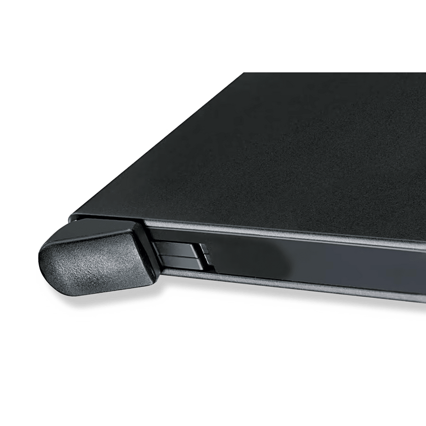 Tarjetero / Almacenamiento Seguro 4-6 Tarjetas / Aluminio Duradero / Protección RFID / Sistema Deslizamiento Patentado / Color Negro.