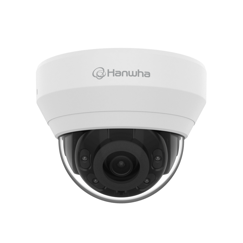 Cámara IP Tipo Domo Interior 4 Megapíxel / Lente 2.8mm / IR 20M / WDR 120db / H.265 & WiseStream / Micrófono Interconstruido