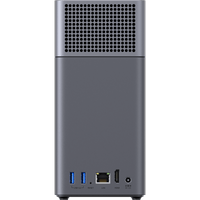 NAS UGREEN NASync DH2300 / Procesador RK3576 / 4GB  / 32GB eMMC / 2 Bahías SATA / JBOD-Basic-RAID 0-RAID 1 / Puerto HDMI 4K / 1 GbE / USB 3.2 Gen 1 Type-C / Detección NFC