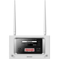 (HikFire) Panel Inalámbrico de Detección de Incendio (Gateway LoRa) / Pantalla LCD Táctil / Comunicación hasta 2 km / Gestión de 128 Dispositivos / Encriptación AES128 / Integración a HikCentral Professiona