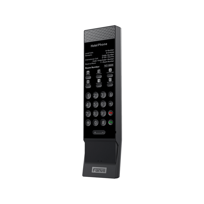 Teléfono IP Inalámbrico para Hotelería con Wi-Fi 6 Doble Banda, 6 Teclas DSS,Material Antibacterial