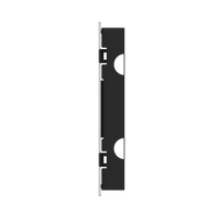 Carcasa Gang Box para Montaje Parcial Empotrado de Terminales Min Moe Serie DS-K1T673 / Para Empotrar