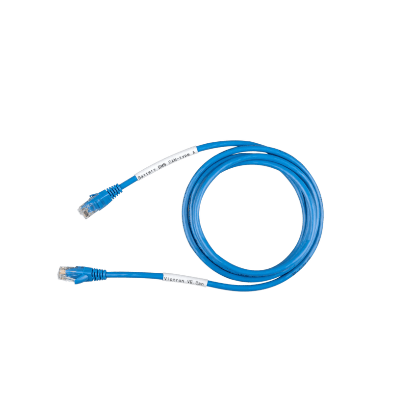Cable Comunicación VE.can tipo A de 1.8 m para Programación de Victron con Baterías V12 de Pytes