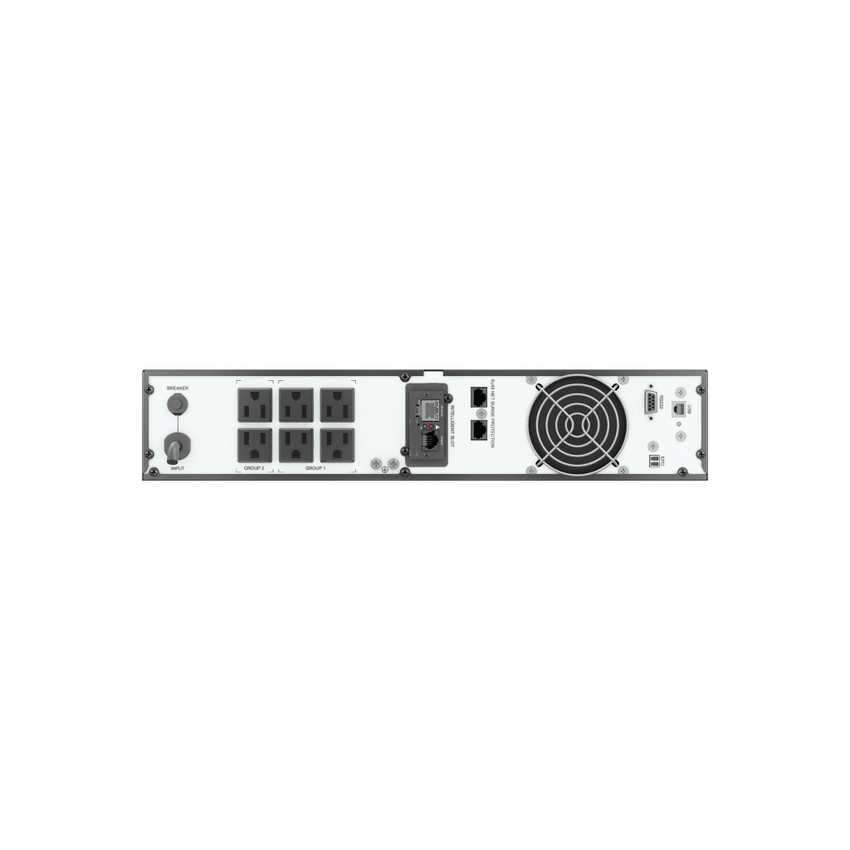 UPS SmartZone de 1500 VA/1350 W, Topología Línea Interactiva, Entrada 120 Vca NEMA 5-15P, Onda Senoidal Pura, Con Baterías de Lithium-Ion (LiFePO4) de Alto Rendimiento,2 UR, Con 6 Tomas NEMA 5-15R
