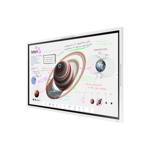 Pizarra Interactiva Digital / 55" 4K UHD (3840x2160) / Touch IR 20 Puntos / Whiteboard 4 Usuarios Simultáneos / Tizen 9.0 / WiFi / VESA 400x400