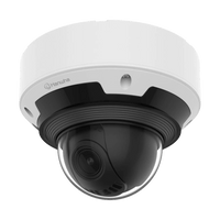 Cámara Domo Exterior Antivandálica AI 4MP / Sensor 1/1.8" CMOS / Zoom Varifocal Motorizado 2.0x (4.6-9.35mm) / WiseIR 30 mts / Inteligencia Artificial Avanzada / Detección Persona-Vehiculo-Matrícula / IP67-IP66-IP6K9K-IK11