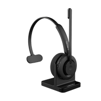 Auriculares Bluetooth / Micrófono Omnidireccional / Cancelación de Ruido AI ENC / Busylight Integrado / Bluetooth 5.4 Multipunto / Batería 400 mAh / 22 Horas Llamadas / Compatible VoIP
