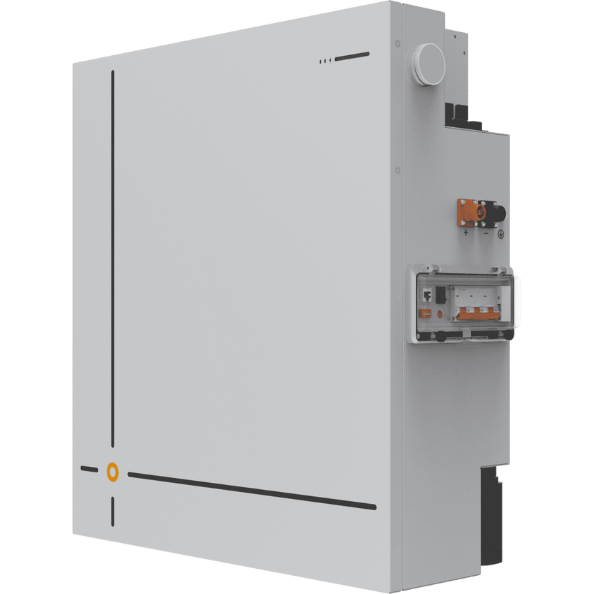 Batería LiFePO4 IP66 para exteriores / 51.2 Vcc / 314 Ah / 16 kWh / Corriente continua 125A (6.4kW) / Pico 300A (15.36kW) @15s / Instalación en pared o piso / UL 9540 Ed.3 / Celdas grado automotriz Tier 1
