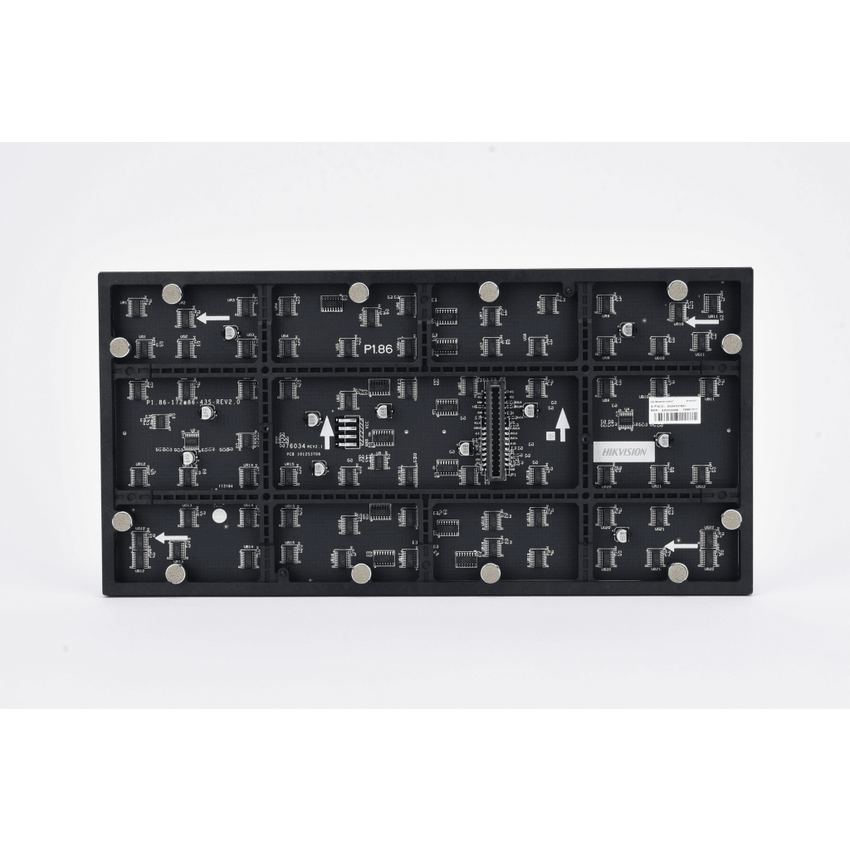 Modulo LED P1.5 mm SMD / Uso en Interior / 320 x 1600 mm / Brillo 600 nits / Resolución 208 x 104 / Ángulo de Visión 160°