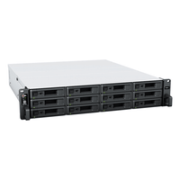 Servidor de Almacenamiento RackStation RS2423+ | 12 Bahías | 2U | Hasta 216 TB | Rendimiento 3,500/1,700 MB/s | Expansión a 432 TB | 10GbE | Fuentes de Alimentación Duales | Alta Disponibilidad.