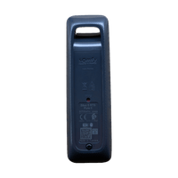 Control remoto 5 canales para motores de persiana Somfy con señal inalámbrica, instrucciones: sube, baja y detener, con posición favorita programada.