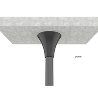 Soporte de Montaje Industrial / Pantallas 32"-65" / Capacidad 50 kg / VESA 100x100-600x400 mm / Acero Estructural / Uso Comercial