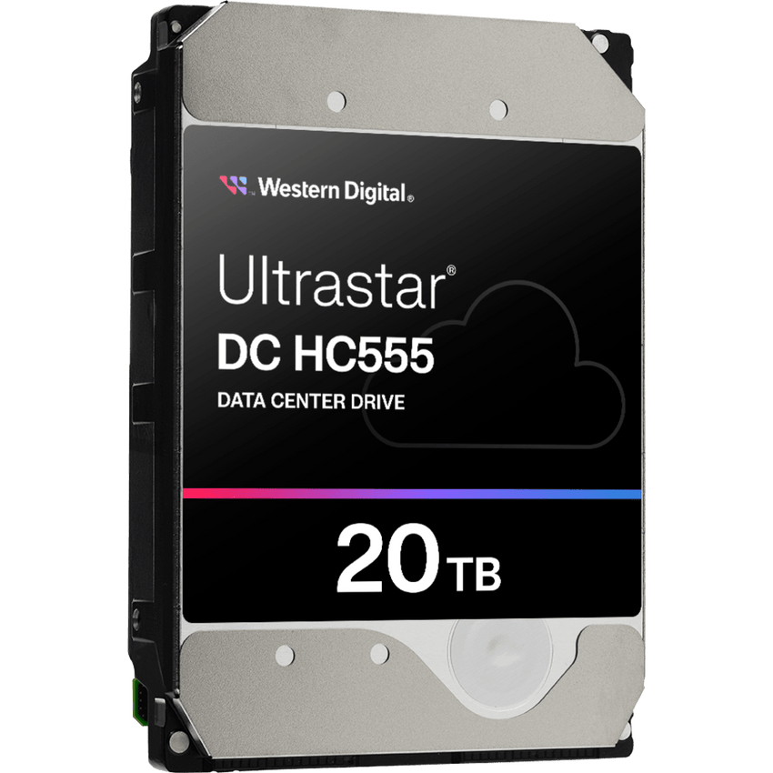 Disco Duro Data Center Ultrastar / 20 TB / 7200 RPM / HelioSeal / CMR / SATA 6Gb/s SAS 12Gb/s / 2.5M horas MTBF / 5 años garantía