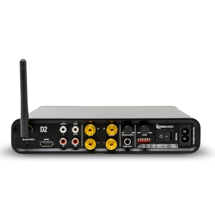 Amplificador de 2 canales | 100 W | HDMI eARC | Bluetooth