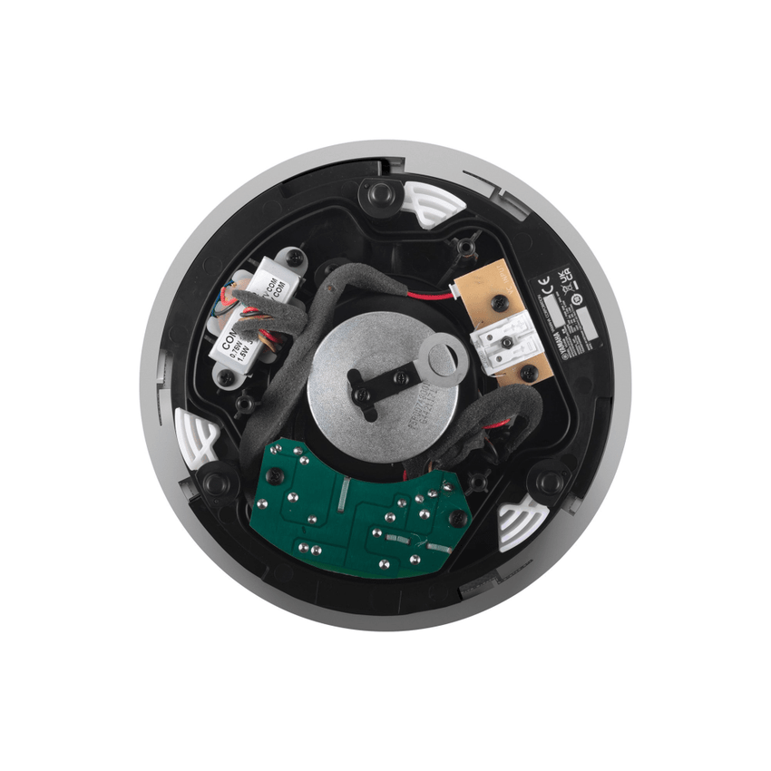 Altavoz de Plafón | 4in woofer, 0.8in tweeter | Baja y Alta Impedancia | Color Blanco