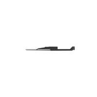 Organizador de Holgura para Cable de Fibra Óptica, Uso con Paneles HD Flex de 1 UR, Color Negro