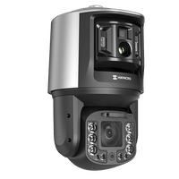 [TandemVu] Domo PTZ IP 4 Megapixel con 40X Zoom con Cámara Optica Fija de 4 Megapixel Lente 12.4 mm y Cámara Térmica 384 x 288 con Lente 25 mm / Protección perimetral