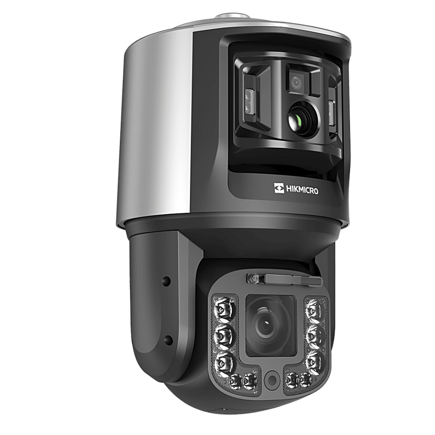 [TandemVu] Domo PTZ IP 4 Megapixel con 40X Zoom con Cámara Optica Fija de 4 Megapixel Lente 12.4 mm y Cámara Térmica 384 x 288 con Lente 25 mm / Protección perimetral