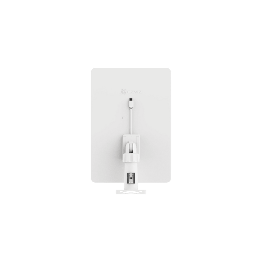 Panel Solar Para Camaras de Batería EZVIZ con Carga de 8W / Conector Tipo-C  / Cable de 3 Metros / IP65 / Rango de Temperatura -20? a 60?