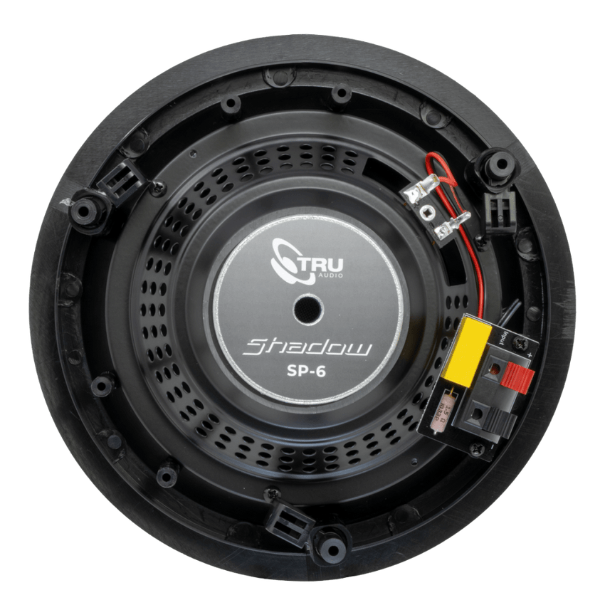 Altavoz De Techo De 2 Vías | Sin Marco | Woofer De 6.5in | Tweeter Pei De 1/2in | Potencia 5-60 W | Impedancia de 8&Omega; | Serie Shadow