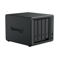 NAS DiskStation DS925+ | 4 Bahías | Expandible a 9 Bahías | 2 Puertos 2.5GbE | 2 Ranuras M.2 NVMe | AMD Ryzen V1500B | 4 GB DDR4 ECC | Hasta 565 MB/s Escritura Secuencial | Compatible con RAID | Synology DSM.