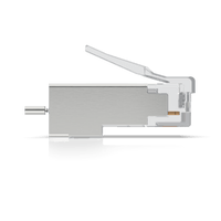 Paquete de 100 Conectores RJ45 Blindados Diseñados para Cables Ethernet UISP (UISP Cable Pro y Cable Carrier)