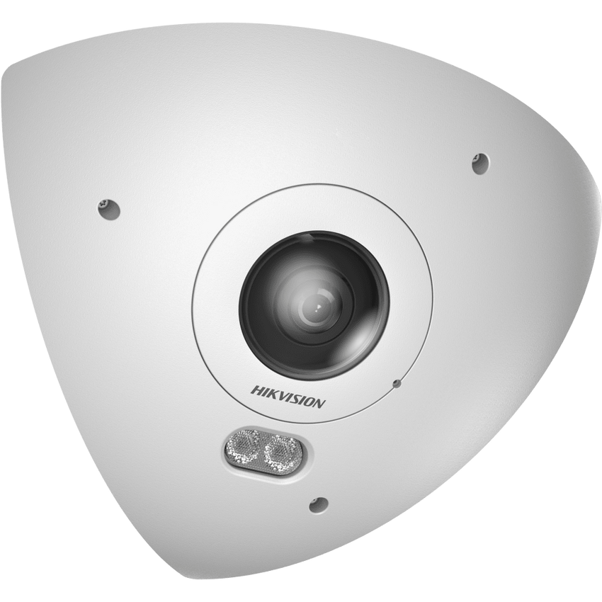 Cámara Fisheye Network DeepinView 6 MP / 360° Panorámica / 2560 × 2560 / IR 15 m (49.2 ft) / IP67 IK10 / Audio Bidireccional / Deep Learning / Heatmap / 20 Modos Visualización