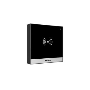 Terminal de Control de Acceso + Bracket de Instalación / Administración 100% en la Nube / Interfaz WEB / POE / Lector Prox EM y MIFARE / NFC / Bluetooth / APP Smart Plus / Control de 1 Puerta / IP65 / IK07
