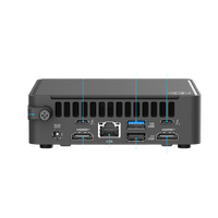 Mini PC NUC Barebone / Core i5 -210H / WiFi 7 y 2.5 GbE / Bluetooth / incluye Memoria RAM, SSD y S.O. /  Incluye Fuente
