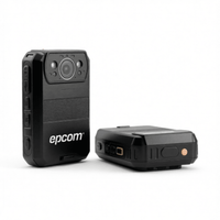 Body Camera para Seguridad / Video 4K / GPS Interconstruido / Conexión 4G-LTE / WiFi / Bluetooth / Sistema Basado en Android / Exterior IP66