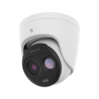 Cámara Térmica Bi-Espectro TNM-C2712TDR / Detección Temprana de Incendios / Sensor Térmico QVGA y Visible 3MP / Rango de Temperatura -10°C~450°C / IP66/IP67 IK09 / PoE / Compatibilidad H.265/H.264