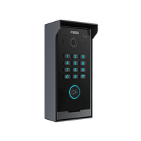 Videoportero Slim IP SIP con Cámara HD, IP IP65, Teclado Numérico y Relé, Apertura por BLE, Tarjeta, Remoto, Protocolo ONVIF, Compatible con App Fanvil Link