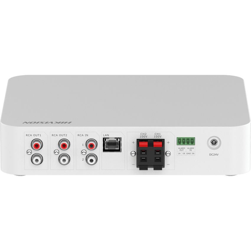 Amplificador | Compatible con Spotify | Bluetooth | 2 Canales | 40 W por Canal | Salida 4-8 Ω x 2 | 100V COM x 2 | 2 Zonas |  Musica Ambiental
