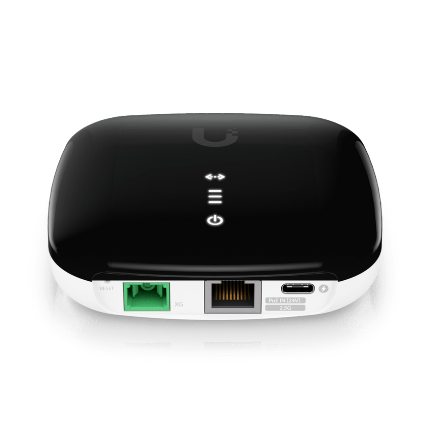 Ubiquiti Fiber XG (UISP-FIBER-XG) — ONU con 2.5 Gbps de Subida y 10 Gbps de Bajada, Alcance de hasta 20 km