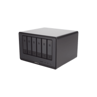 NAS UGREEN NASync DXP6800 Pro / Intel Core i5-1235U 10 Núcleos / 6 Bahías SATA + 2 M.2 NVMe / 2 Puertos Thunderbolt 4 / 2 Puertos 10GbE / 8K HDMI / PCIe 4.0 x4 / DDR5 Hasta 64GB / Compatibilidad Multiplataforma