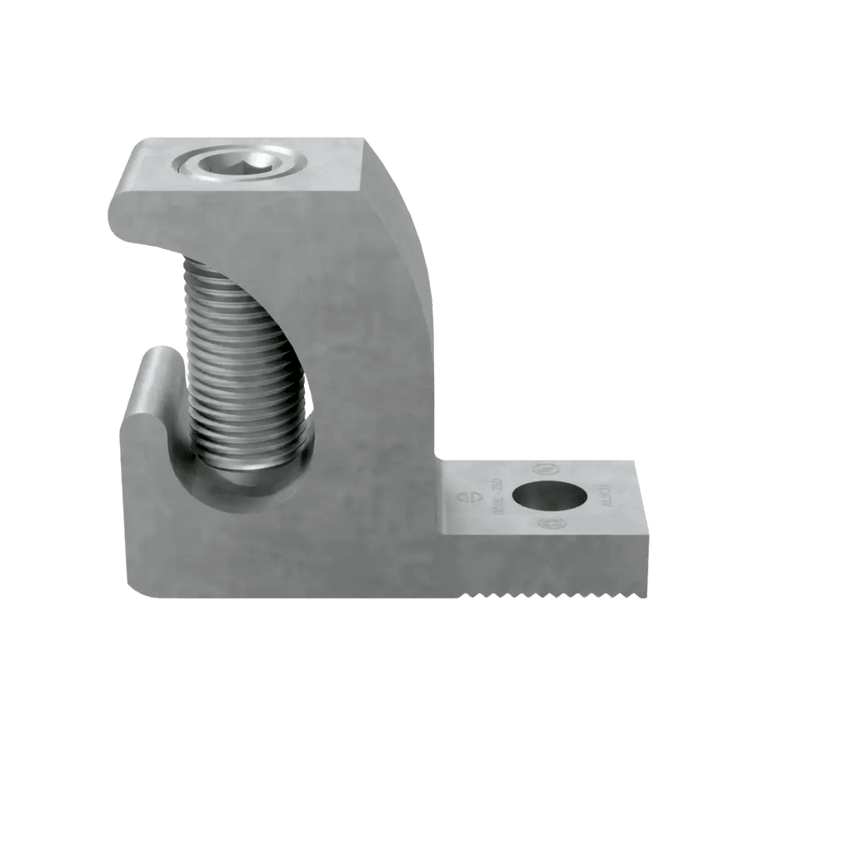 Conector Lay-in Aluminio Estañado / 250 kcmil-#6 AWG / Terminal 7/16" / UL486B / AL9CU / Para Cobre y Aluminio hasta 90°C