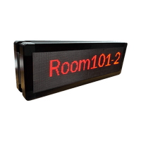 Pantalla LED de Pasillo para Hospital/Asilos, Doble Cara, Matriz 128×32, Indicadores RGB, Para Solución de Enfermería Fanvil