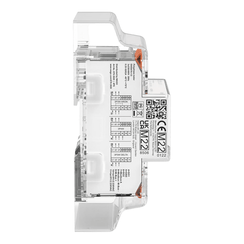KIT DE MEDICIÓN DE ENERGÍA PARA 65A / 3x230-400 V / Modbus-M-Bus / Push-in CAGE CLAMP® / Display LCD Iluminado / Bluetooth® / Clase B / IP51-IP20