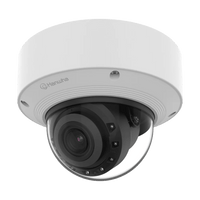 Cámara Domo AI 8 Megapíxeles / Motorizado 4.4-9.3 mm 2.1x / Dual NPU / IR 50 m (164 ft) / IP52 IK10 / Analítica Avanzada IA / extremeWDR 120 dB / Wisenet 9