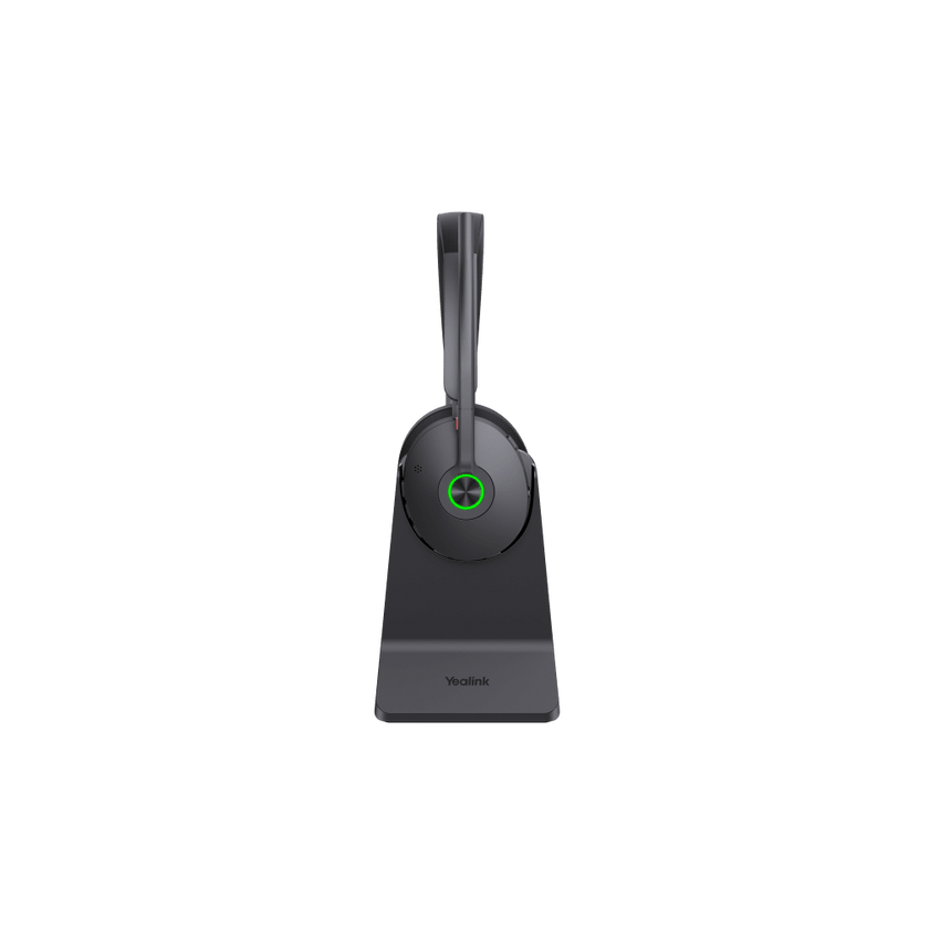Diadema Bluetooth Yealink BH74 con Cancelación Activa de Ruido Híbrida, Base de Carga y Tecnología Acoustic Shield 3.0.
