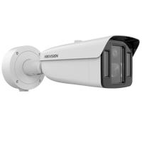 [TandemVu] Bala IP Dual 4 Megapixel (2 Lentes) / Lente Fijo (4 mm / ColorVu) y Lente Mot. (5 a 20 mm / DarkFighter X) / Luz Dual (IR y Luz Blanca) / IP67 / IK10 / Reconocimiento Facial / ACUSENSE / WDR 140 dB / DeepinView / Búsqueda por Atributos