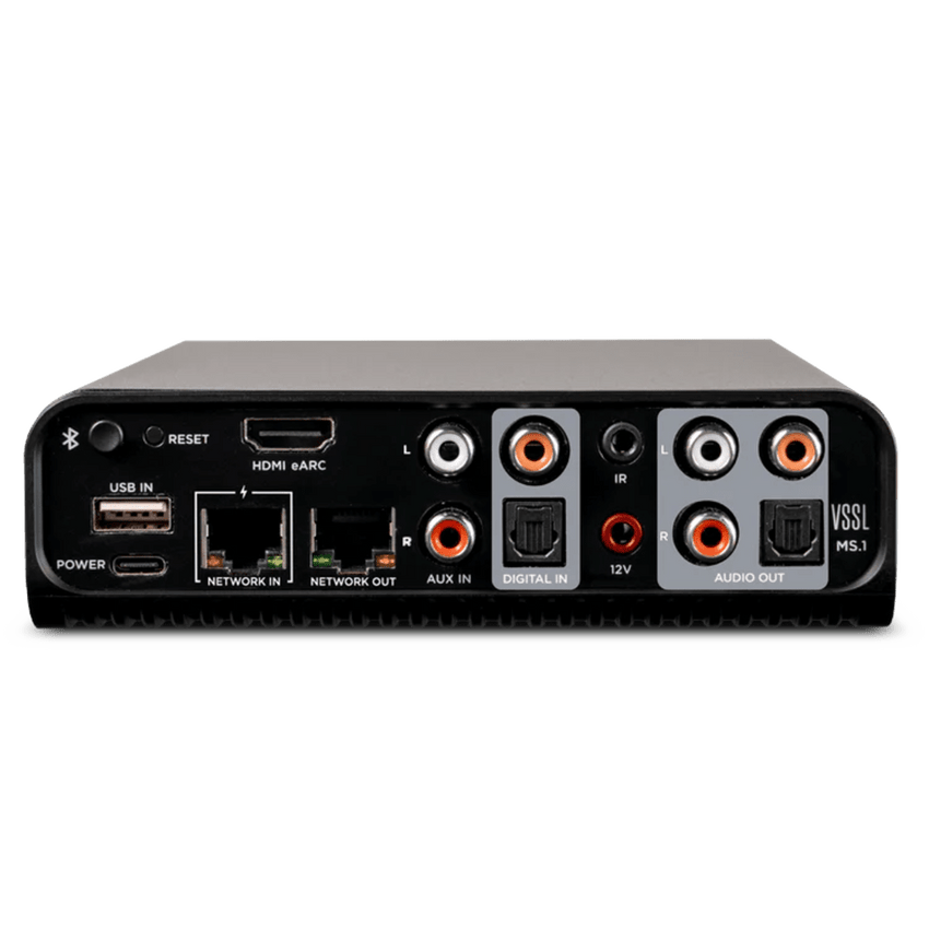 Streamer Audio M Series | Native Streaming™ | AirPlay 2 | Google Cast | Spotify Connect | TIDAL Connect | Bluetooth LE Audio | HDMI eARC | PoE | 12V Trigger | Variable Audio Output