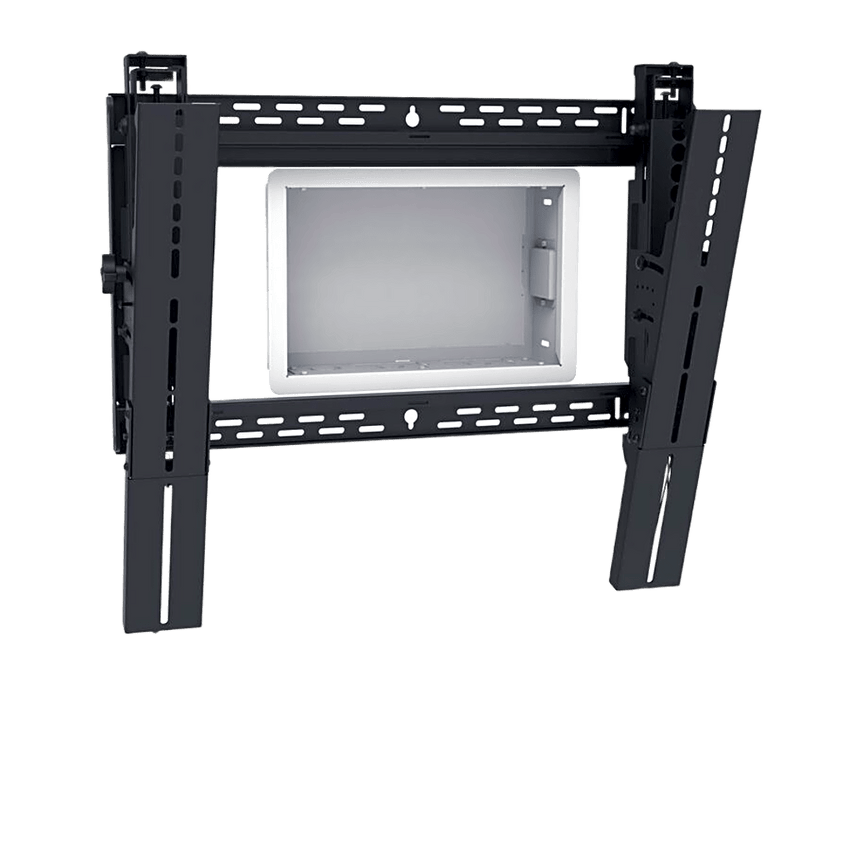 Soporte de Pared Universal Tijera SmartMount / Extensión 12 pulgadas (305 mm) / Carga Máxima 200 lb (90.7 kg) / Ajuste Tilt +15°/-2° con IncreLok / Patrón VESA 200x100 a 600x600 mm / Apertura Abierta para Cajas Empotradas / In
