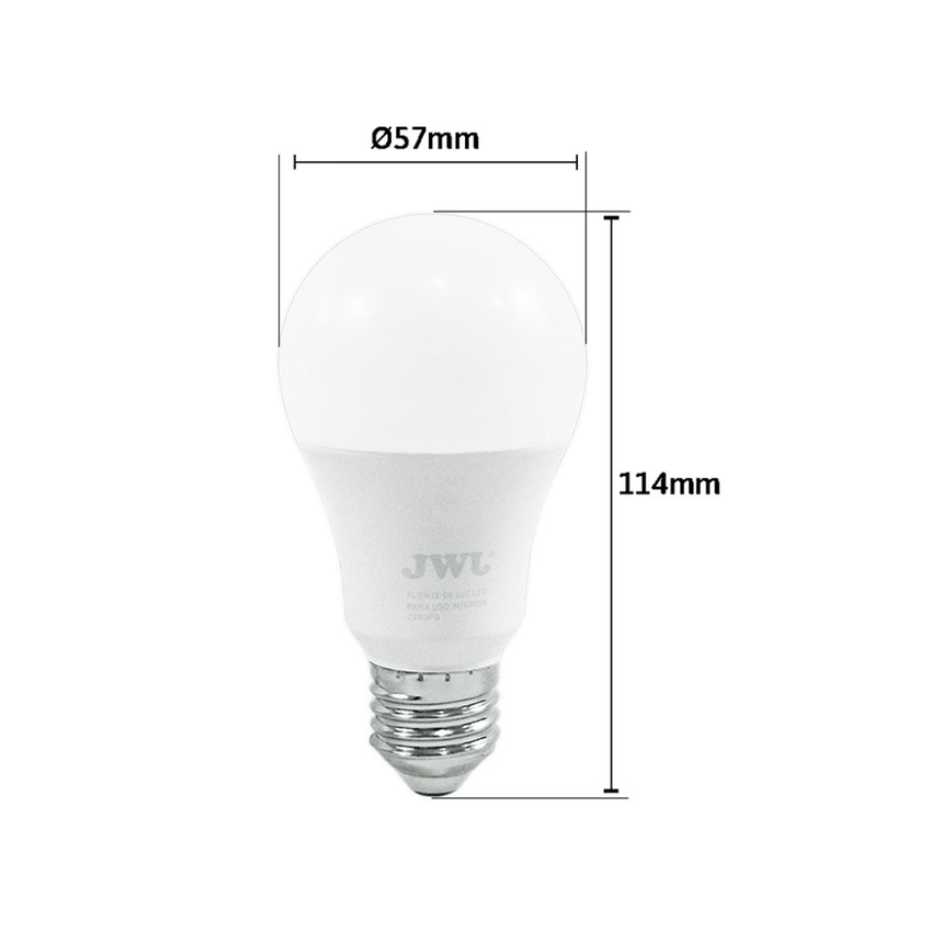 Foco Smart  Dimeable / 10W / RGB y Blanco / Base E27 / IP20 / Con Control desde Aplicación Móvil