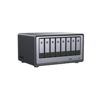NAS UGREEN NASync DXP8800 Plus / Intel Core i5-1235U 10 Núcleos / 8 Bahías SATA + 2 M.2 NVMe / 2 Puertos 10GbE / Thunderbolt 4 / HDMI 8K / DDR5 Expandible 64GB / PCIe 4.0 x4