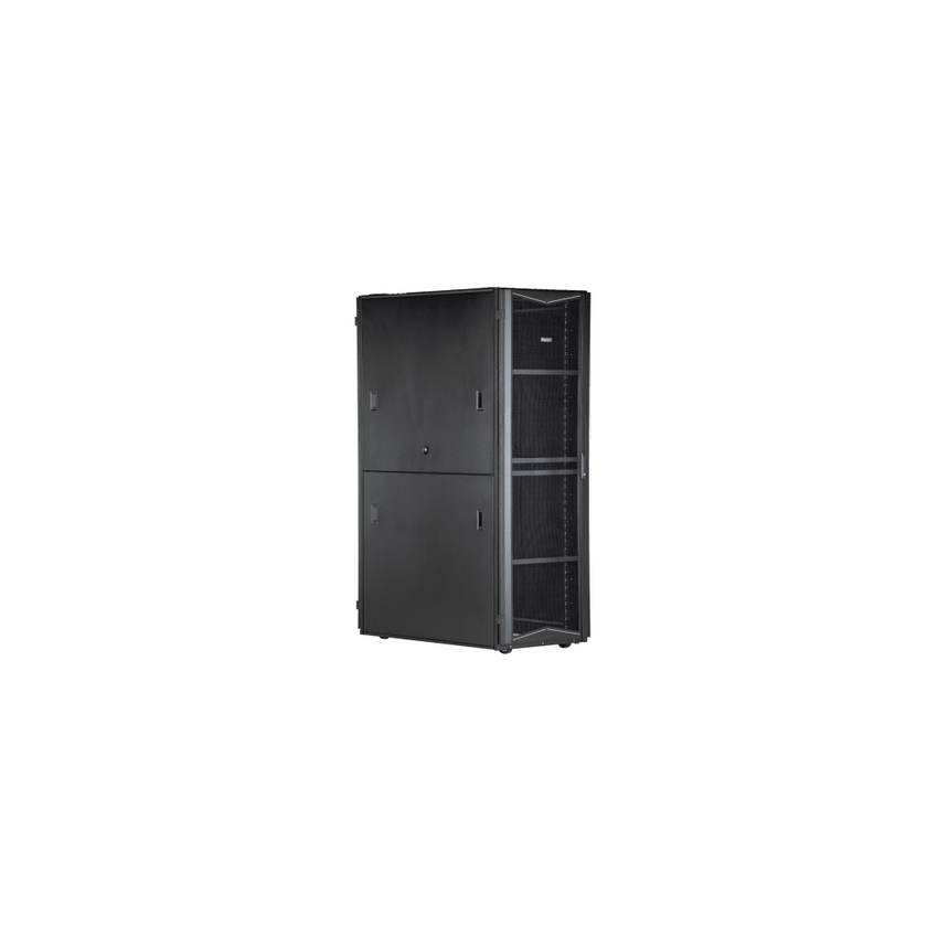 Gabinete FlexFusion para Centros de Datos, 45 UR, 800 mm de Ancho, 1070 mm de Profundidad, Fabricado en Acero, Color Negro