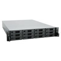 Servidor de Almacenamiento Synology SA3400D | Alta Escalabilidad | 12 Bahías SAS | Doble Controlador | Hasta 192 TB (576 TB Expandido) | 3,500/2,900 MB/s Lectura/Escritura | RAID F1, 0, 1, 5, 6, 10.