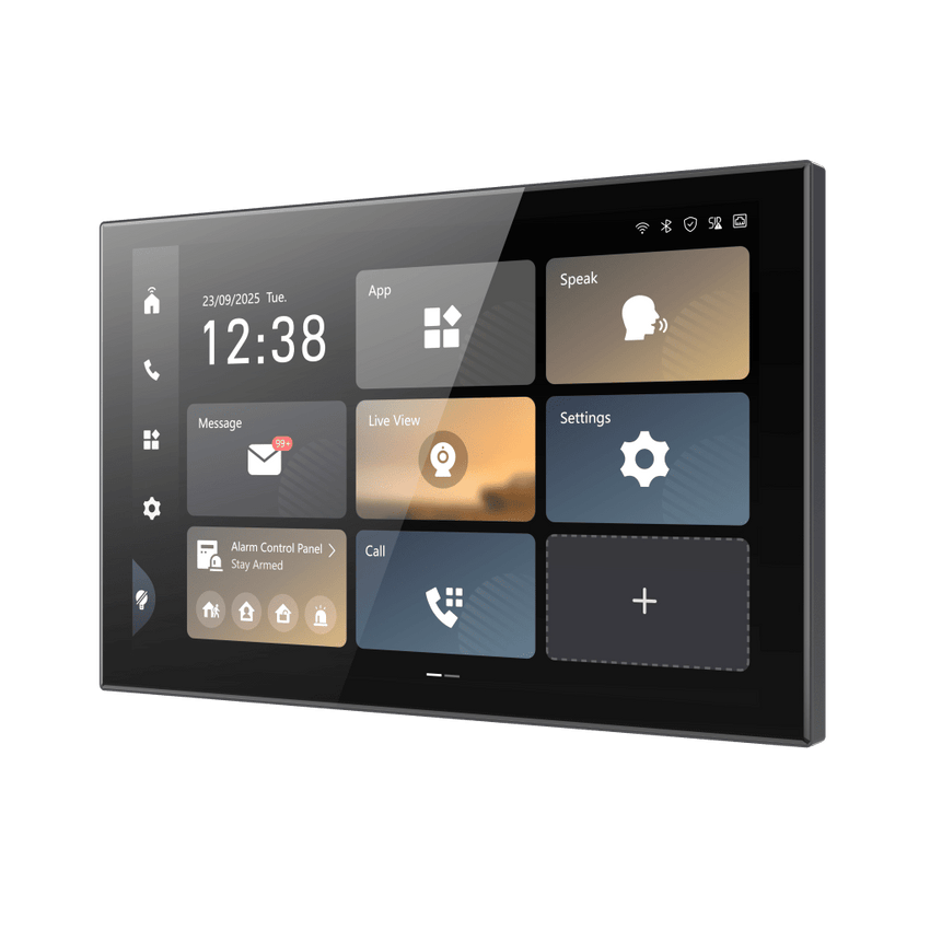 Monitor Interior Inteligente 9 Series / Pantalla Táctil IPS 10.1" 1920x1200 / Android 14 / WiFi 6 / PoE  / Gestión Unificada de Seguridad