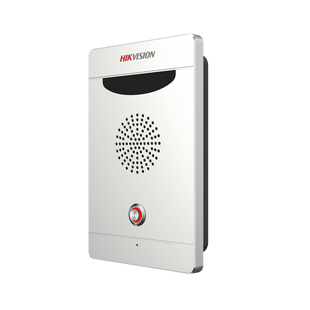 Estación de Alarma de Pánico / Audio Bidireccional / Altavoz 3W Integrado / Micrófono Omnidireccional / 2 Entradas y 2 Salidas de Alarma / IP65 IK08 / Montaje Pared y Empotrado / Exterior Aluminio