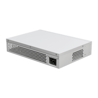 Switch MikroTik con 16 Puertos Gigabit Ethernet / 2 Puertos SFP+ 10G / Filtrado MAC y VLANs / SwOS Configuración Web